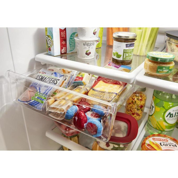Whirlpool® 33-inch wide Bottom-Freezer Refrigerator - 22 cu. ft. WRB322DMHV
