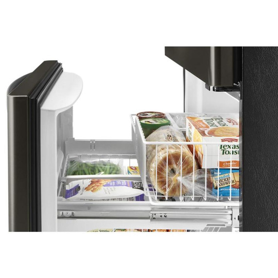 Whirlpool® 33-inch wide Bottom-Freezer Refrigerator - 22 cu. ft. WRB322DMHV