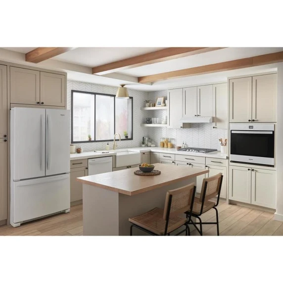 Whirlpool® 5.0 Cu. Ft. Single Wall Oven with Air Fry When Connected WOES5030LW