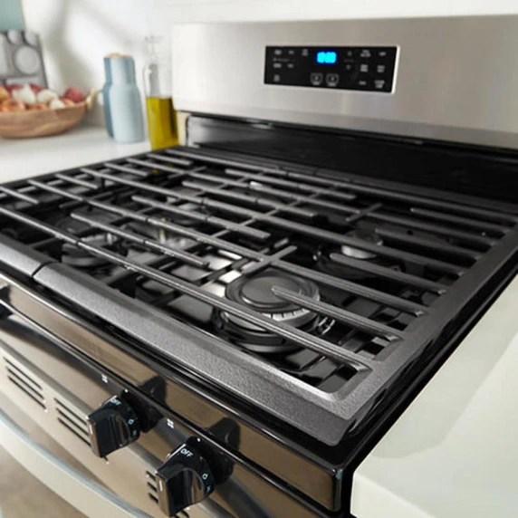 Whirlpool® 30-inch Self Clean Gas Range with No Preheat Mode WFGS3530RW