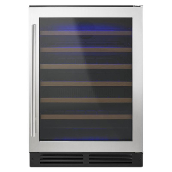 Whirlpool® 24" Undercounter Wine Center with Custom Temperature Control WUW35X24DS