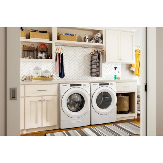 Whirlpool® 7.4 cu. ft. Front Load Electric Dryer with Intuitive Touch Controls YWED5620HW