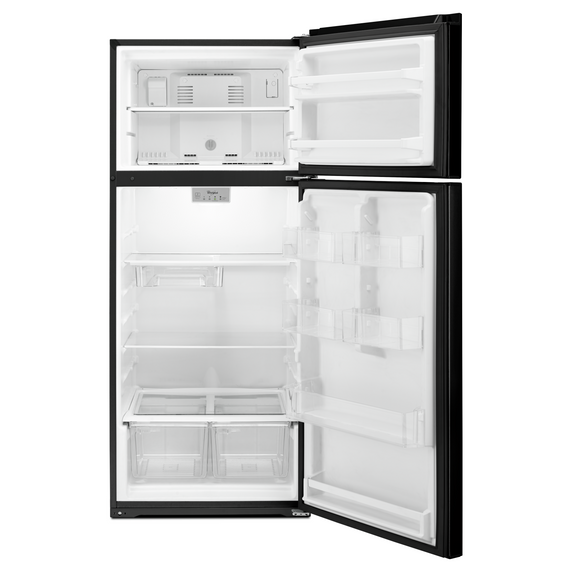 Whirlpool® 28-inch Wide Refrigerator Compatible With The EZ Connect Icemaker Kit – 18 Cu. Ft. WRT518SZFB