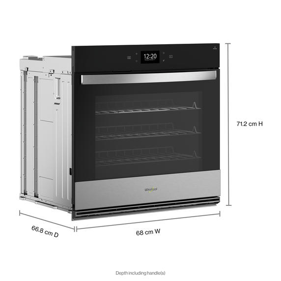 Whirlpool® 4.3 Cu. Ft. Single Smart Wall Oven with Air Fry WOES7027PZ