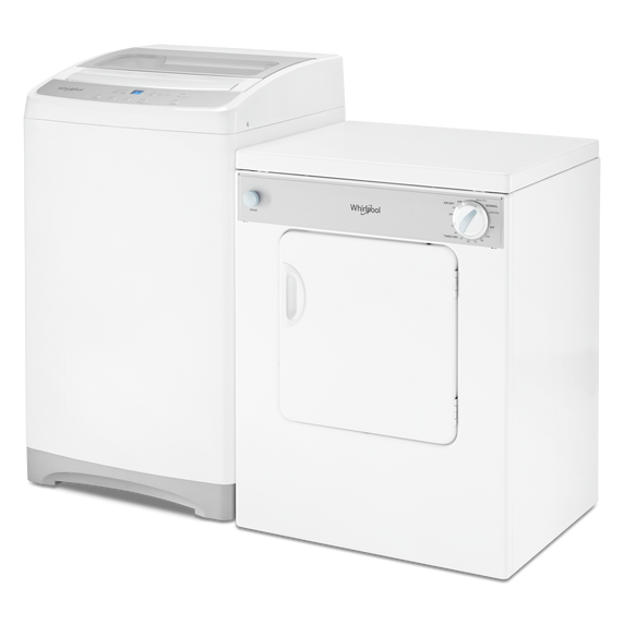 Whirlpool® 3.4 cu. ft. Compact Front Load Dryer with Flexible Installation LDR3822PQ