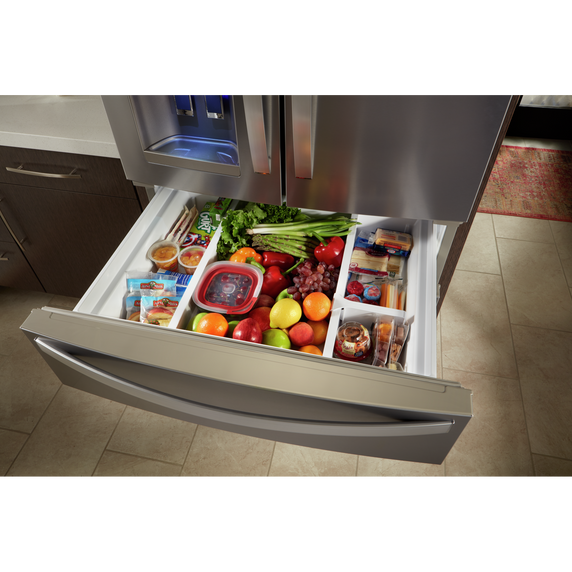 Whirlpool® 36-Inch Wide French Door Refrigerator - 25 cu. ft. WRX735SDHB
