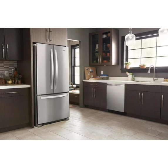 Whirlpool® 33-inch Wide French Door Refrigerator - 22 cu. ft. WRFF5333PZ