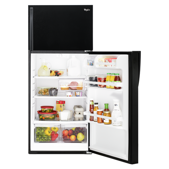 Whirlpool® 28-inch Wide Top Freezer Refrigerator - 14 cu. ft. WRT314TFDB