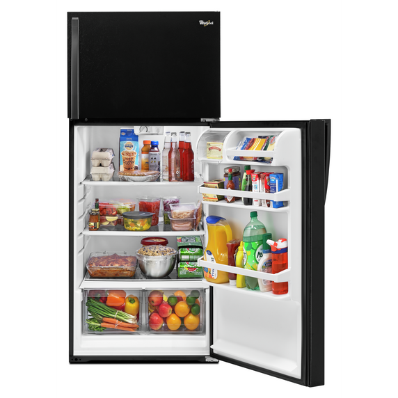 Whirlpool® 28-inch Wide Top Freezer Refrigerator - 14 cu. ft. WRT314TFDB