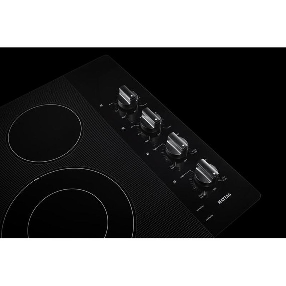 Maytag® 30-Inch Electric Cooktop with Reversible Grill and Griddle MEC8830HB
