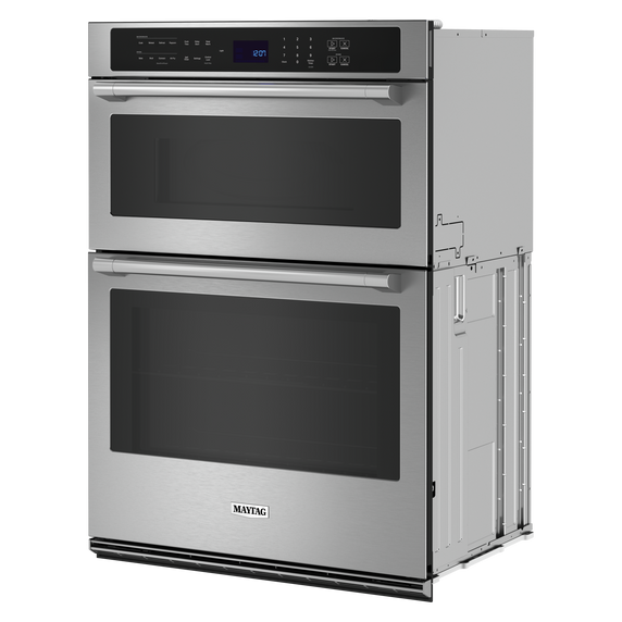 Maytag® 30-inch Wall Oven Microwave Combo with Air Fry and Basket - 6.4 cu. ft. MOEC6030LZ