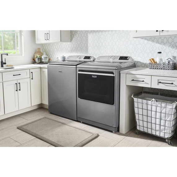 Maytag® Smart Top Load Electric Dryer with Extra Power Button - 7.4 cu. ft. YMED7230HC