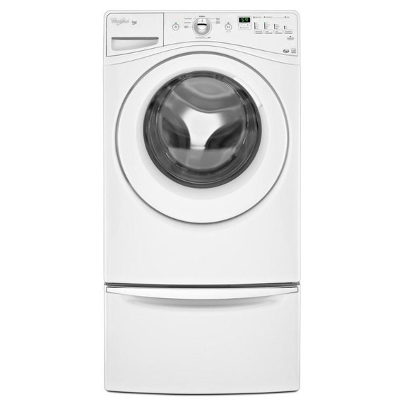 Maytag® 15.5" (39.4 cm) Pedestal for Front Load Washer and Dryer with Storage XHPC155XW Maytag® 15.5" (39.4 cm) Pedestal for Front Load Washer and Dryer with Storage XHPC155XW