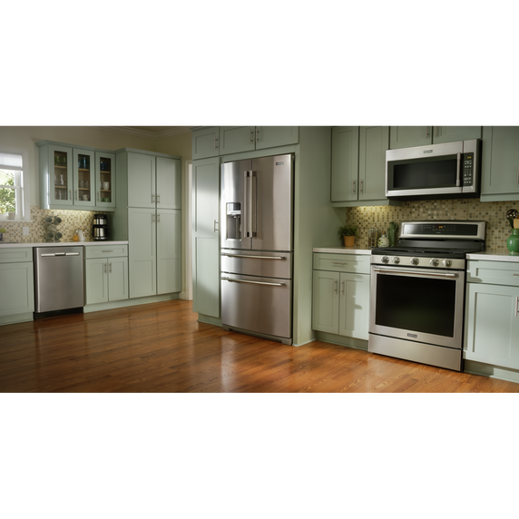 Maytag® 30-Inch Wide Gas Range With True Convection And Power Preheat - 5.8 Cu. Ft. MGR8800FZ