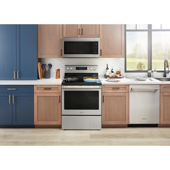 Maytag® Over-The-Range Microwave with Non-Stick Interior Coating - 1.7 Cu. Ft. YMMMS4230PZ