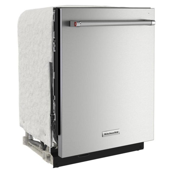 Kitchenaid® 44 dBA Dishwasher with 360° Max Jets™ Third Rack and LED Interior Lighting KDTM704KPS