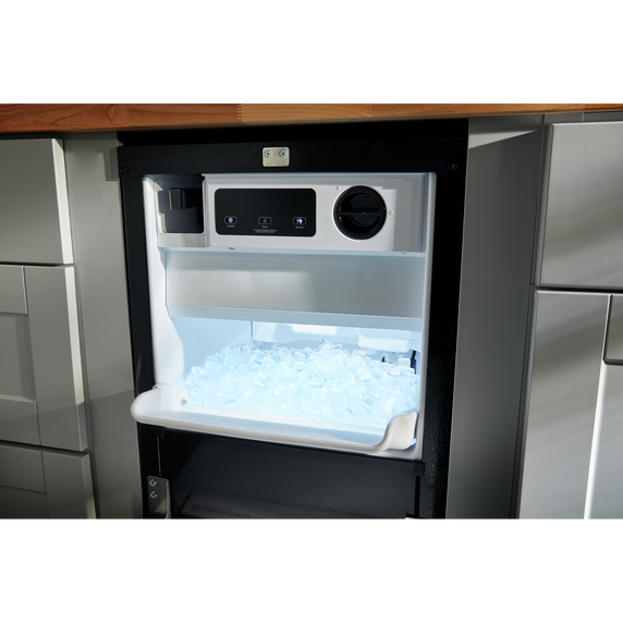 KitchenAid® 18'' Automatic Ice Maker with PrintShield™ Finish KUID308HPS