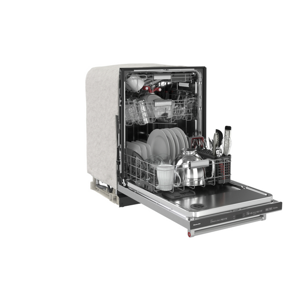 Kitchenaid® 44 dBA Dishwasher in PrintShield™ Finish with FreeFlex™ Third Rack KDFM404KBS