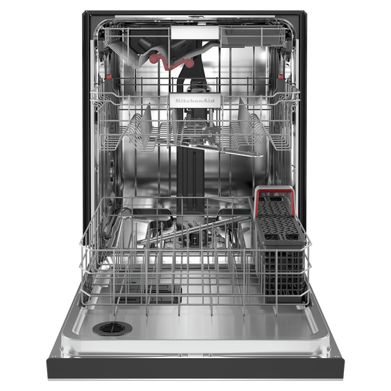 Kitchenaid® 44 dBA Dishwasher in PrintShield™ Finish with FreeFlex™ Third Rack KDFM404KPS