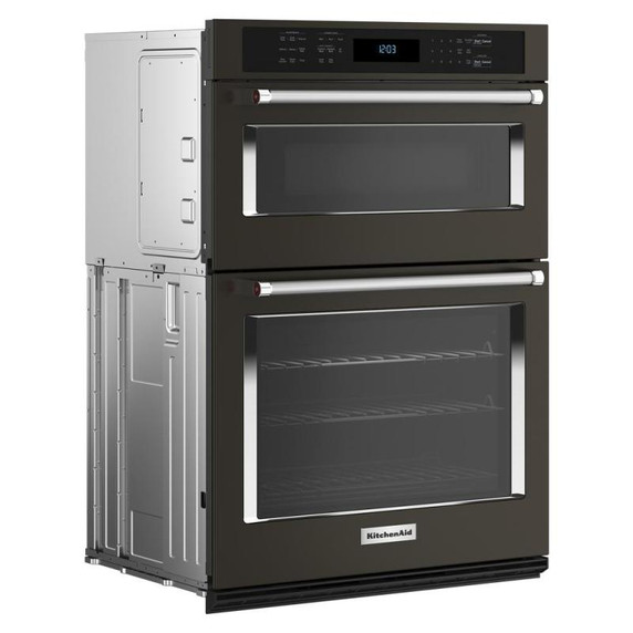 KitchenAid® 27" Combination Microwave Wall Oven with Air Fry Mode KOEC527PBS