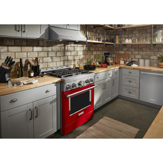 Kitchenaid® 44 dBA Dishwasher with 360° Max Jets™ Third Rack and LED Interior Lighting KDTM804KPS