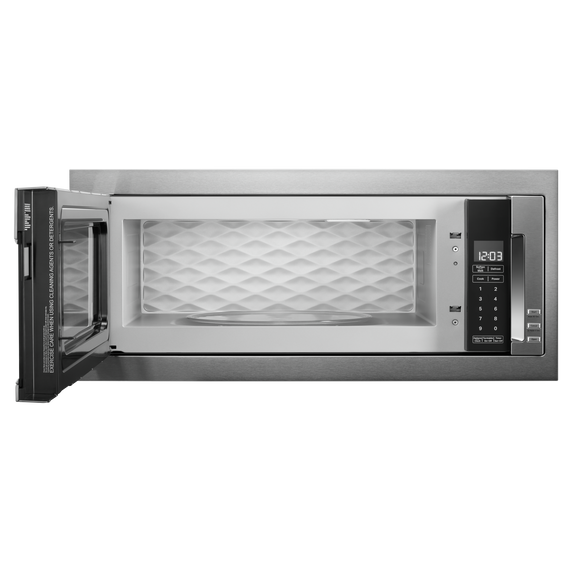 Kitchenaid® 900 Watt Built-In Low Profile Microwave with Slim Trim Kit YKMBT5011KS