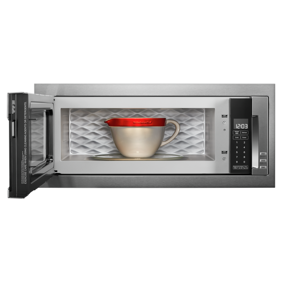 Kitchenaid® 900 Watt Built-In Low Profile Microwave with Slim Trim Kit YKMBT5011KS