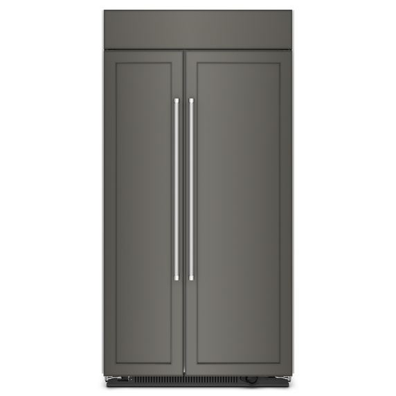 Kitchenaid® 25.5 Cu Ft. 42 Built-In Side-by-Side Refrigerator with Panel-Ready Doors KBSN702MPA