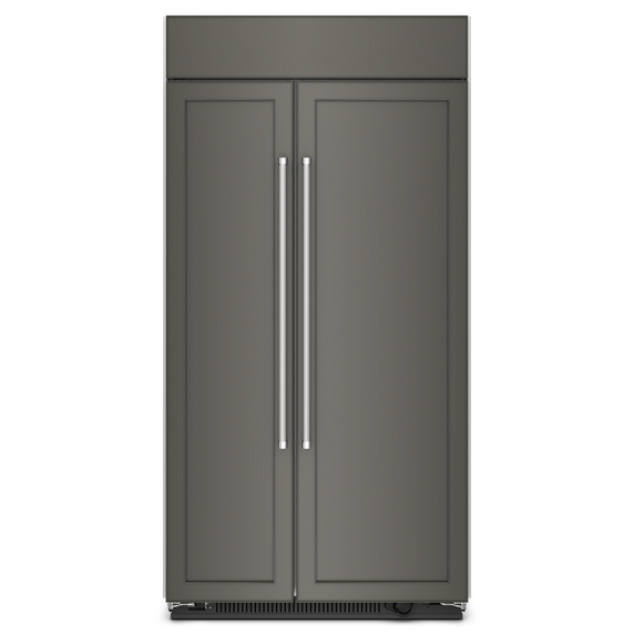 Kitchenaid® 25.5 Cu Ft. 42 Built-In Side-by-Side Refrigerator with Panel-Ready Doors KBSN702MPA