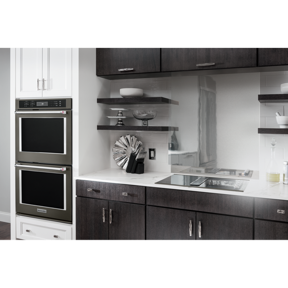 Kitchenaid® 30 Double Wall Oven with Even-Heat™ True Convection KODE500EBS