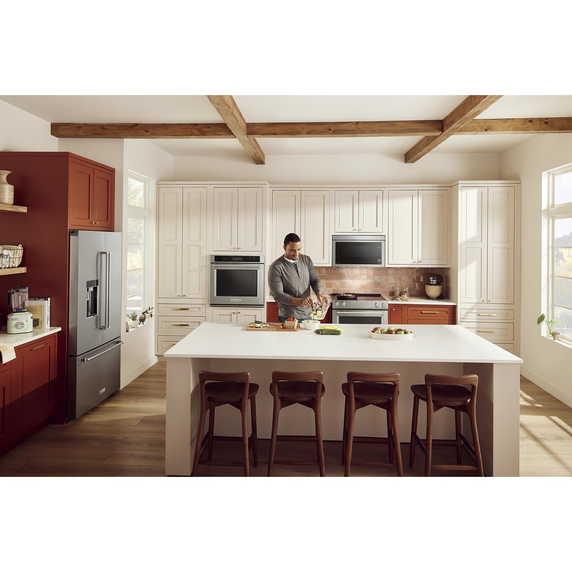 Kitchenaid® 30 Single Wall Oven with Even-Heat™ True Convection KOSE500ESS