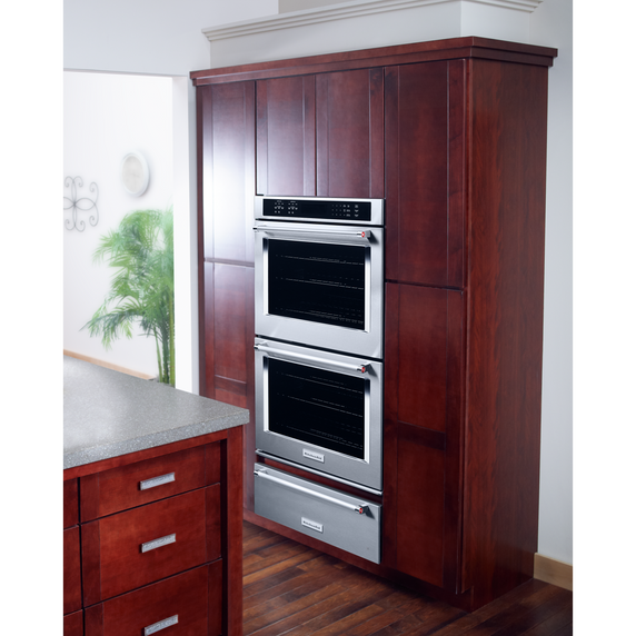 Kitchenaid® 30 Double Wall Oven with Even-Heat™ True Convection KODE500ESS