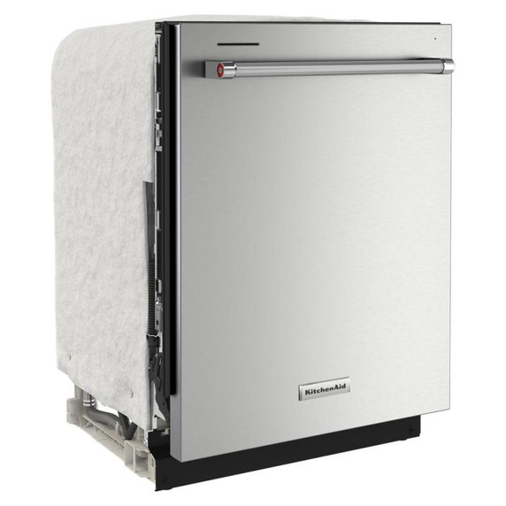 Kitchenaid® 44 dBA Dishwasher in PrintShield™ Finish with 360° Max Jets™ Third Rack KDTM404KPS