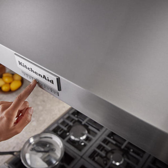 Kitchenaid® 36" 585 CFM Motor Class Commercial-Style Under-Cabinet Range Hood System KVUC606KSS