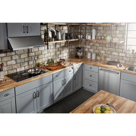 Kitchenaid® 30" Electric Cooktop with 5 Elements and Knob Controls KCES550HSS