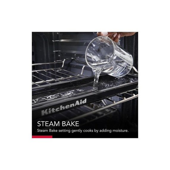 Kitchenaid® 30-Inch 4-Element Induction Slide-In Convection Range with Air Fry KSIS730PSS