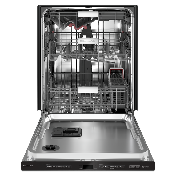 Kitchenaid® 44 dBA Dishwasher in PrintShield™ Finish with FreeFlex™ Third Rack KDPM604KBS