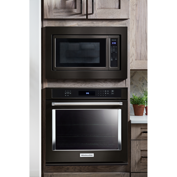 Kitchenaid® 30 Single Wall Oven with Even-Heat™ True Convection KOSE500EBS