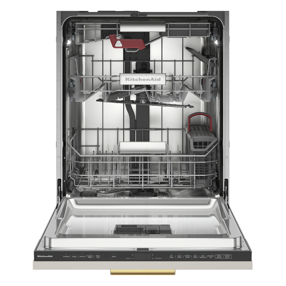 Kitchenaid® 39 dBA Panel-Ready Flush-to-Cabinet Dishwasher with FreeFlex™ Fit Third Level Rack KDTF924PPA