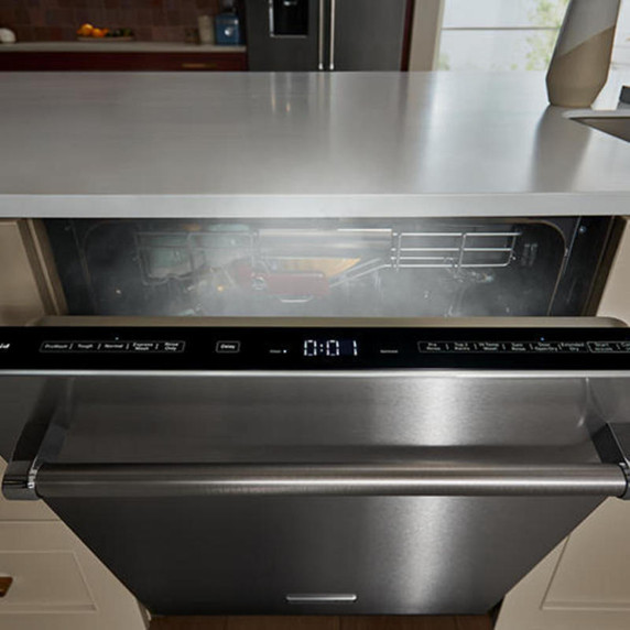 Kitchenaid® 39 dBA PrintShield™ Finish Flush-to-Cabinet Dishwasher with FreeFlex™ Fit Third Level Rack KDTF924PPS