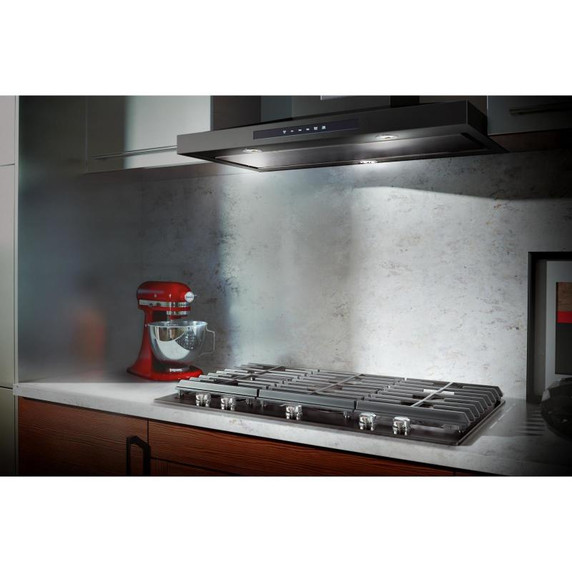 Kitchenaid® 36" 5-Burner Gas Cooktop with Griddle KCGS956ESS