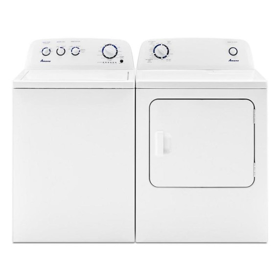 Amana® 4.4 cu. ft. Top-Load Washer with High Efficiency Agitator NTW4519JW