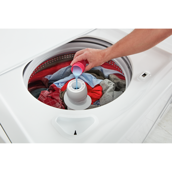 Amana® Large Capacity Top Load Washer with High-Efficiency Agitator NTW4519JW