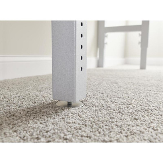 Gladiator® 8' (243.8 cm) Wide Adjustable Height Hardwood Workbench GAWB08HWGW