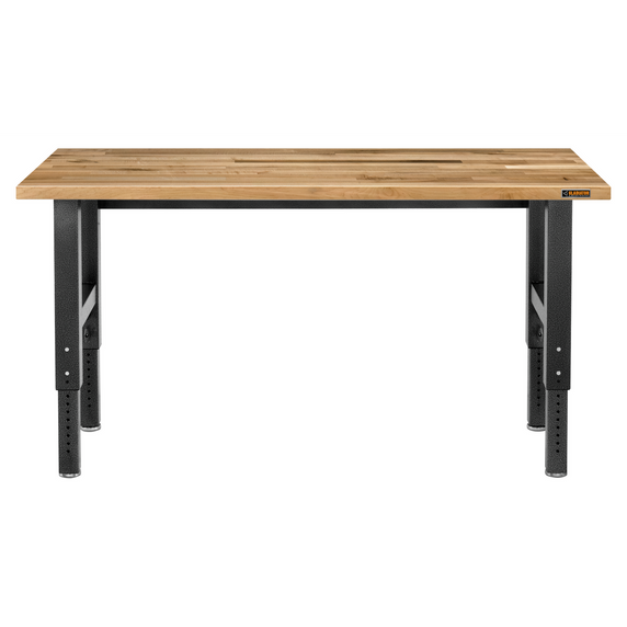 Gladiator® 6' Adjustable Height Hardwood Workbench GAWB06HWEG