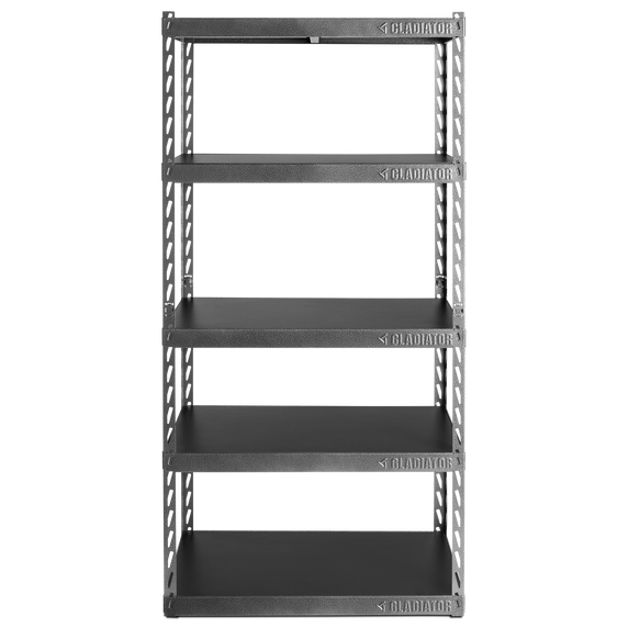 Gladiator® 36 Wide EZ Connect Rack with Five 18 Deep Shelves YGRK365TGG