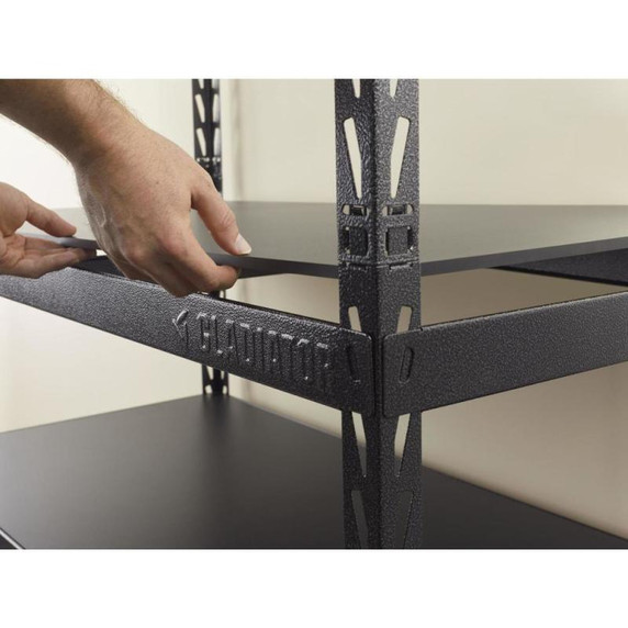 Gladiator® 48" (121.9 cm) Wide EZ Connect Rack with Five 18" (45.7 cm) Deep Shelves YGRK485TGG