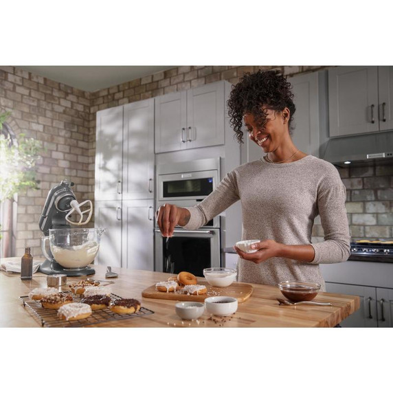 Built-In Low Profile Microwave Standard Trim Kit with Pocket Handle, Stainless Steel W11451313