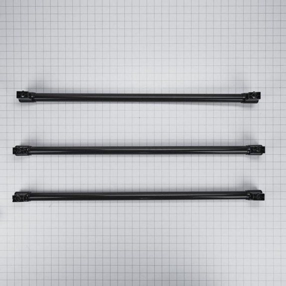 French Door Refrigerator Handle Kit, Black W10716730