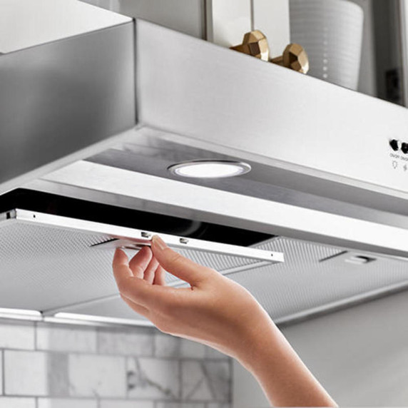 Whirlpool® 24" Range Hood with Dishwasher-Safe Full-Width Grease Filters WVU37UC4FS